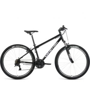 Велосипед FORWARD SPORTING 27,5 1.2 (27,5" 21 ск. рост. 19") 2022, черный/серебристый, RBK22FW27840