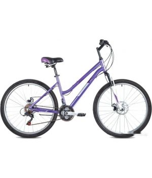 Велосипед FOXX 26" BIANKA D фиолетовый, алюминий, размер 15"