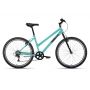 Велосипед ALTAIR MTB HT 26 low (26" 6 ск. рост. 17") 2022, мятный/черный 