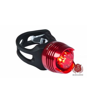 Фонарь CUBE "RED LED" велосипедный red, код 13845