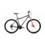 Велосипед ALTAIR MTB HT 29 2.0 D (29" 21 ск. рост. 17") 2022, темно-серый/красный, RBK22AL29161 