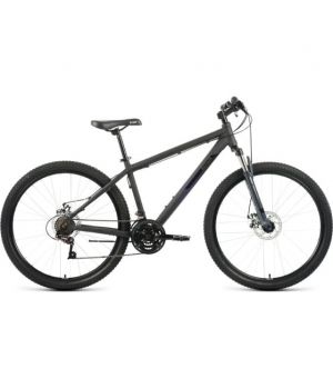 Велосипед AL 27,5 D (27,5" 21 ск. рост. 19") 2022, черный матовый/черный, RBK22AL27236