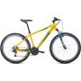 Велосипед FORWARD APACHE 27,5 1.0 (27,5" 21 ск. рост. 19") 2020-2021, желтый/зеленый, RBKW1M67Q011 