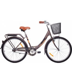 Велосипед AIST  Jazz 1.0 26 18 коричневый 2022