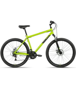 Велосипед ALTAIR MTB HT 27,5 2.0 D (27,5" 21 ск. рост. 17") 2022, зеленый/черный, RBK22AL27141
