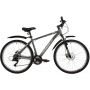 Велосипед FOXX 27.5" AZTEC D серый, сталь, размер 16" 
