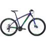 Велосипед FORWARD NEXT 27,5 3.0 disc (27,5" 24 ск. рост 19") 2019-2020, темно-фиолетовый/светло-зеле 