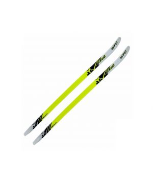 Лыжи пластиковые STC Kid (Step, 100см, yellow)