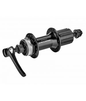 Втулка задняя Shimano Deore M6000, алюм. 32отв, под кассету 8-10ск, с эксц., под диск C.Lock, QR, с 