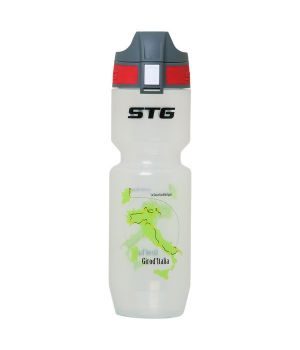 Фляга STG ED-BT20 750мл "Giro d&#039; Italia" TRANSPARENT, Х66451