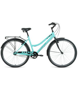 Велосипед ALTAIR CITY 28 low 3.0 (28" 3 ск. рост. 19") 2022, мятный/черный, RBK22AL28030