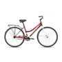Велосипед ALTAIR CITY 28 low (28" 1 ск. рост. 19") 2022, темно-красный/белый, RBK22AL28022 
