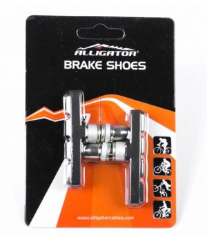 Колодки тормозные v-brake 6-200245 с крепежом ассиметр. 60мм на блистере VB-632-DIY ALLIGATOR NEW