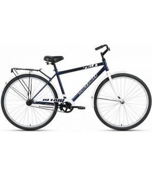Велосипед ALTAIR CITY HIGH 28 (28" 1 ск. рост. 19") 2023, темно-синий/серый, RB3C8100EDBUXGY