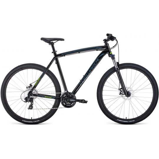 Велосипед FORWARD NEXT 29 2.0 disc (29" 24 ск. рост 21") 2019-2020, черный, RBKW0M69R014 