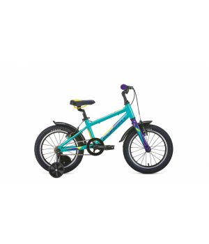 Велосипед FORMAT Kids 16 (16" 1 ск. рост. OS) 2020-2021, бирюзовый матовый, RBKM1K3C1003