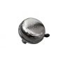 Звонок 5-420011 сталь D=59мм сильный звук защита от дождя серебр. 