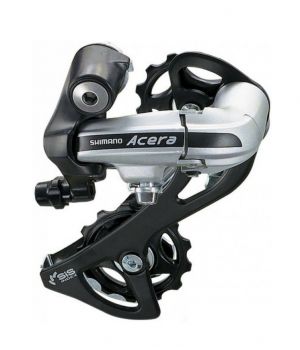 Переключатель задний Shimano Acera, M360, SGS, 7/8ск., серебр.