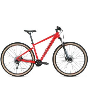 Велосипед FORMAT 1411 27,5 (27,5" 9 ск. рост. L) 2020-2021, красный, RBKM1M37E006