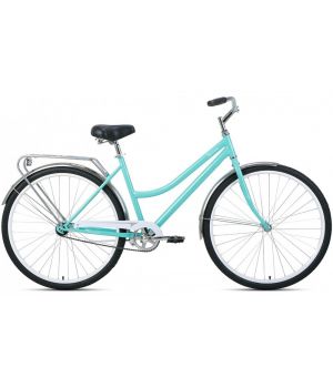 Велосипед FORWARD TALICA 28 1.0 (28" 1 ск. рост. 19") 2022, мятный/белый, RBK22FW28003