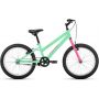 Велосипед ALTAIR MTB HT 20 low (20" 1 ск. рост 10.5") 2020-2021, мятный/розовый, 1BKT1J101006 