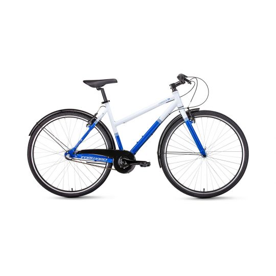 Велосипед FORWARD CORSICA 28 (28" 3ск.) белый/синий /8712003000, RBKW9Y683002 