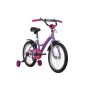 Велосипед NOVATRACK 18" STRIKE фиолетовый, тормоз нож, крылья корот, защита А-тип 