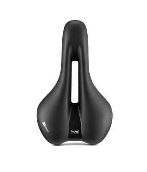 Седло SELLE ROYAL 02-300250 Ellipse Спорт (Athletic) 3D Skingel 162х265.5мм 406гр