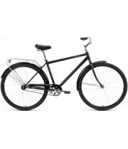 Велосипед FORWARD DORTMUND 28 1.0 (28" 1 ск. рост. 19") 2022, черный/бронзовый, RBK22FW28609