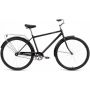 Велосипед FORWARD DORTMUND 28 1.0 (28" 1 ск. рост. 19") 2022, черный/бронзовый, RBK22FW28609 