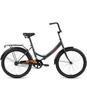 Велосипед ALTAIR CITY 24 FR (24" 1 ск. рост. 16" скл.) 2023, черный