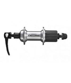 Втулка задняя Shimano Deore T610, алюм. 32отв, под кассету 8-10ск, с эксц., QR, серебр., EFHT610BZBS