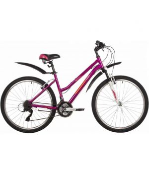 Велосипед FOXX 26" BIANKA розовый, алюминий, размер 19"
