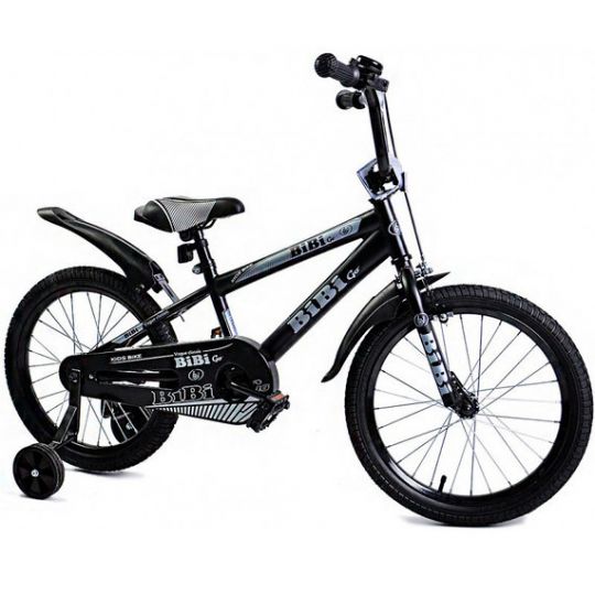 Велосипед детский двухколесный BIBI GO 20" черный 