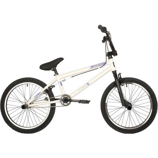 Велосипед STINGER GRAFFITI 20", BMX белый, сталь, размер 10" 