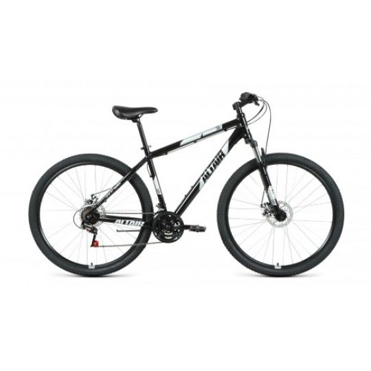 Велосипед AL 29 D (29" 21 ск. рост. 21") 2020-2021, черный/серебристый, RBKT1M69Q012 