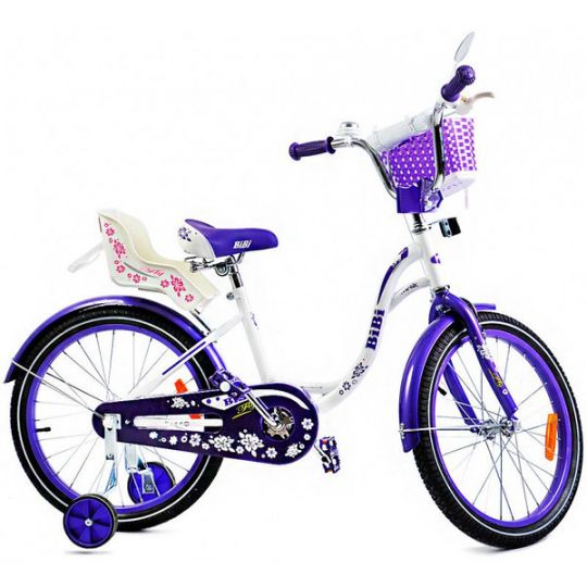 Велосипед  детский двухколесный BIBI 20" FLY 20.SC.FLY.VT white/purple 