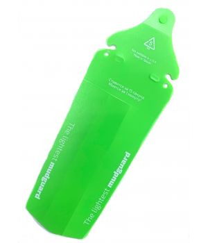 Крыло заднее 20"-29" пластик МТВ яблочно-зеленое, крепление хомутами