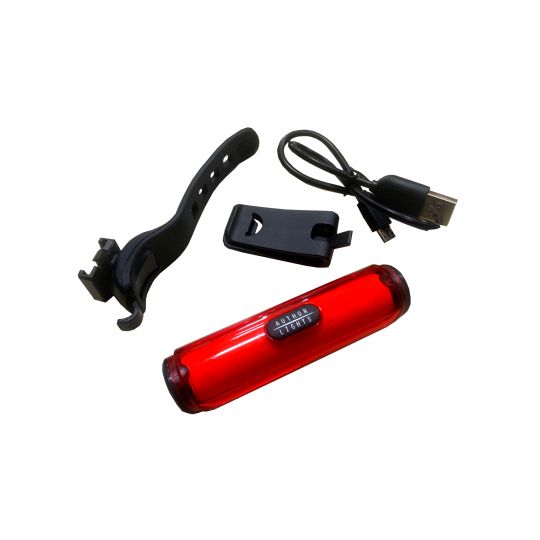 Фонарь 8-12039149 задний 360&#039; видимость. 6ф. A-PILOT USB CobLed 50Lm красный вертик./гориз. USB акку 