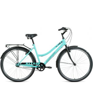 Велосипед ALTAIR CITY 28 low 3.0 (28" 3 ск. рост. 19") 2020-2021, мятный/черный, RBKT1YN83004