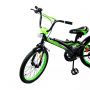 Велосипед детский двухколесный BIBI 20" SPACE 20 .SC.SPAC.BL/GR black/green 