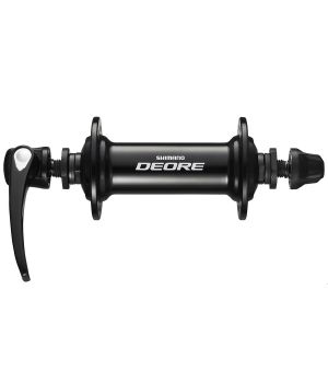 Втулка передняя Shimano Deore T610, алюм. 36отв, с эксц., черная, EHBT610AL