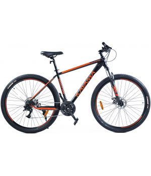 Велосипед KAYAMA RIO 29 2.0 BLACK/ORANGE