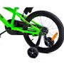 Велосипед  детский двухколесный BIBI 18" GO 18.SC.GO.GN0 black/green (П) 
