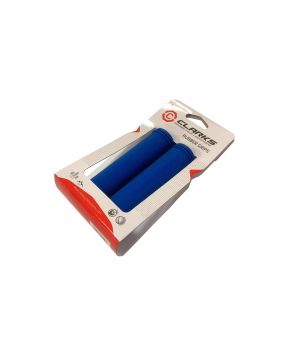 Ручки .С98-130 на руль 3-377 резиновые 130мм синие CLARK`S NEW