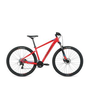 Велосипед FORMAT 1414 29 (29" 16 ск. рост. XL) 2020-2021, красный матовый, RBKM1M39D006