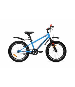Велосипед FORWARD UNIT 20 1.0 (20" 1 ск. рост. 10.5") 2022, синий, IBK22FW20056