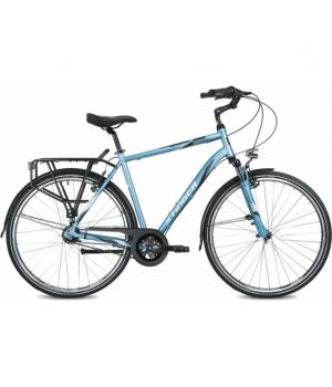 Велосипед STINGER 700C VANCOUVER STD синий, алюминий, размер 56