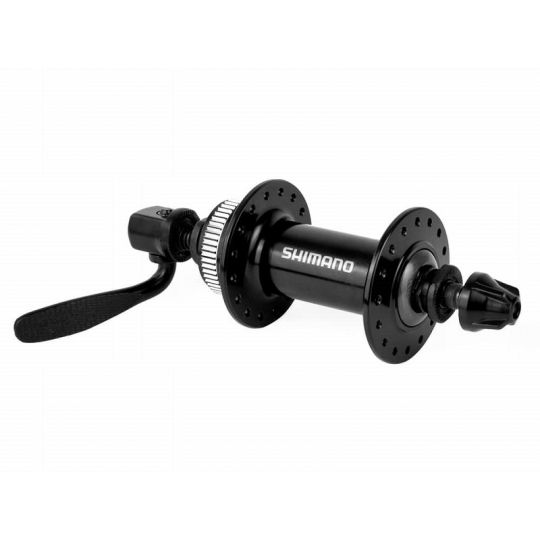 Втулка передняя Shimano HB-MT200, алюм. 28отв, с эксц., под диск C.Lock, QR:133MM,100MM, 31012332 