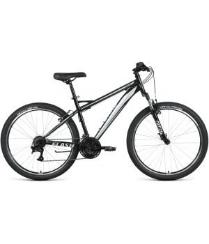 Велосипед FORWARD FLASH 26 1.2 (26" 21 ск. рост. 15") 2022, черный/серый, RBK22FW26646